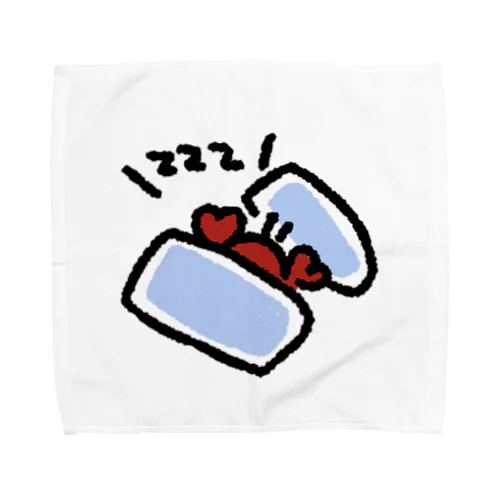 寝るかに Towel Handkerchief