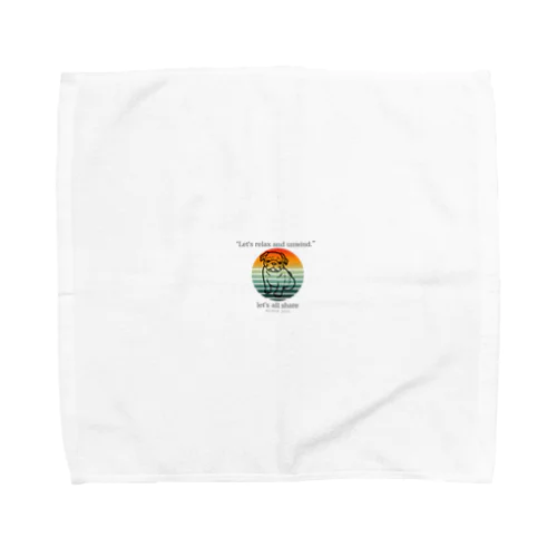 パグくん Towel Handkerchief