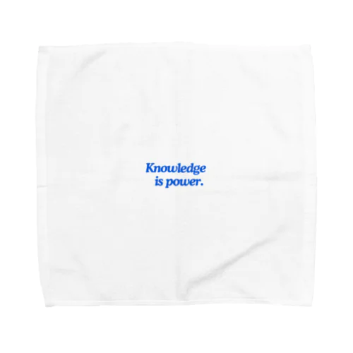 知識は力なり！知的でおしゃれな雰囲気を身にまとって。 Towel Handkerchief