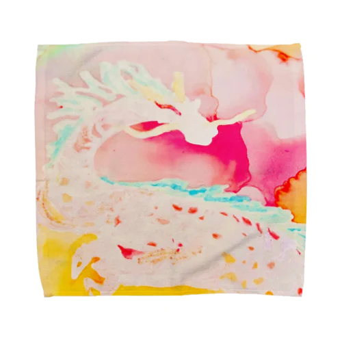ワクワク白龍 Towel Handkerchief