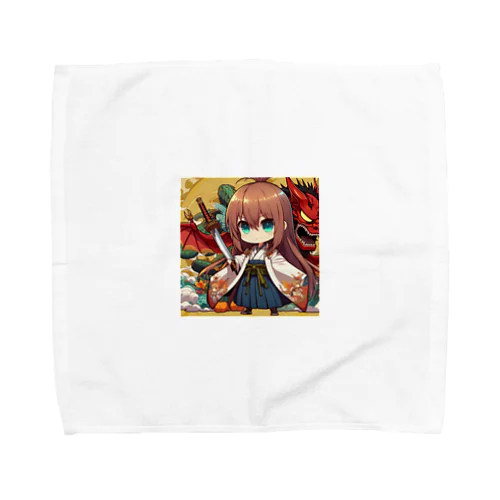 武士 Towel Handkerchief