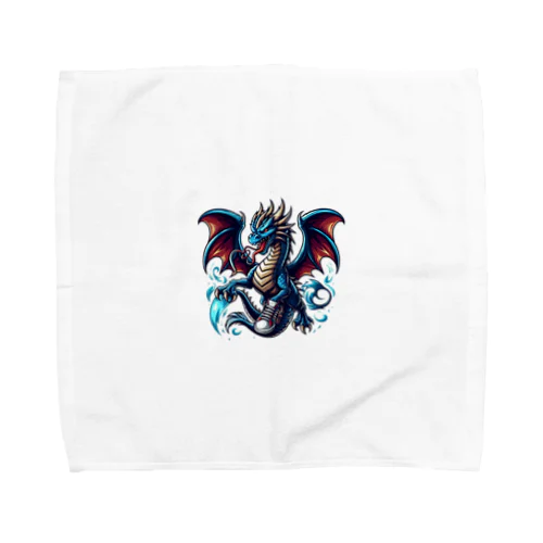 どこか空想的で美しい存在「ドラゴン」 Towel Handkerchief