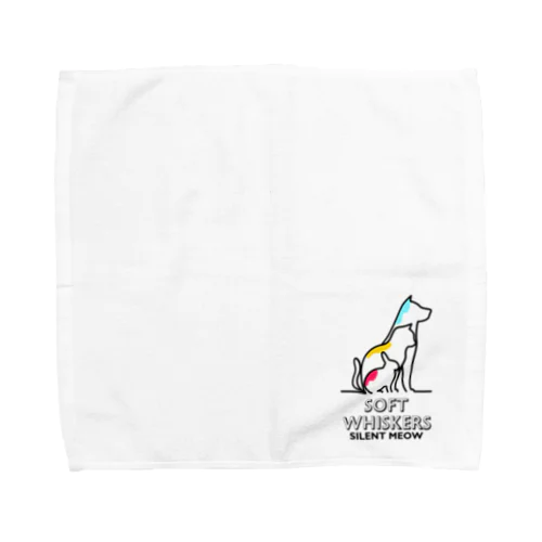 Silent Meow「静かなニャー」 Towel Handkerchief