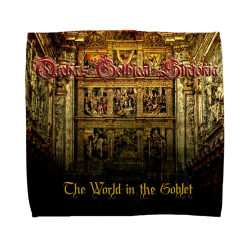 Qreha's Gothical Sinfonia『 The World in the Goblet 』 タオルハンカチ