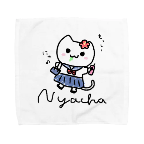 JKにゃー子 Towel Handkerchief