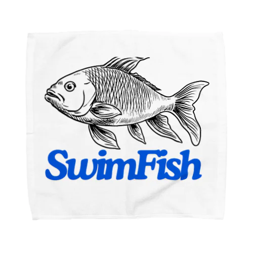 SwimFish(泳ぐ魚) Towel Handkerchief