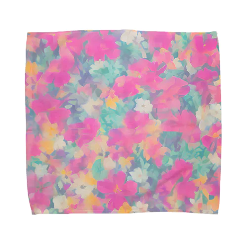 Flower Towel Handkerchief