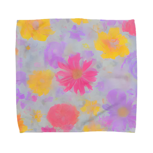 Flower Towel Handkerchief