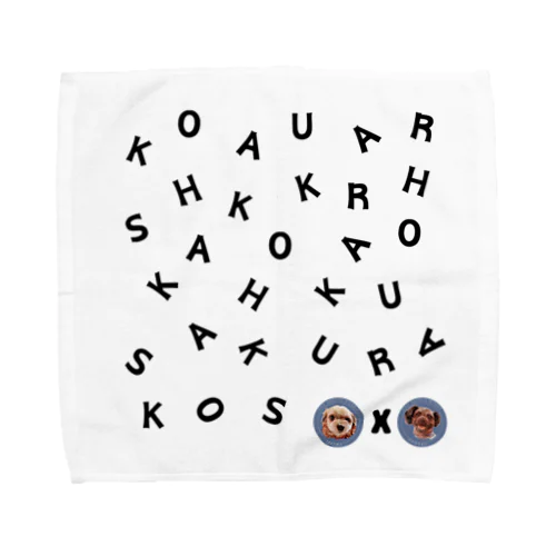 KOHA&SAKUブランドグッズ Towel Handkerchief