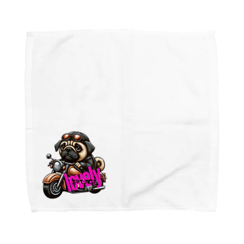 ラブリーパグ Towel Handkerchief