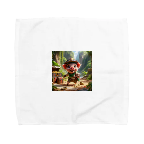 ｐちゃんの冒険 Towel Handkerchief