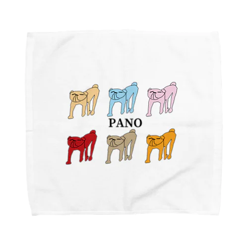犬のパノ（集合） Towel Handkerchief