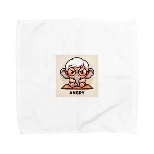 アングリーエレフィー (AngryElephie) Towel Handkerchief