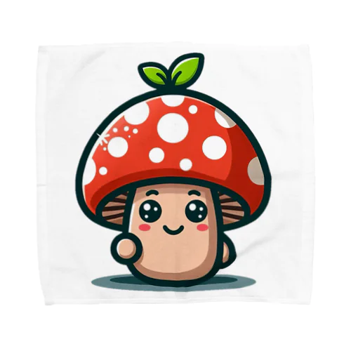 かわいいキノコくん🍄 タオルハンカチ