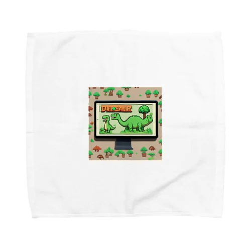 スマホで飼われてる恐竜 Towel Handkerchief
