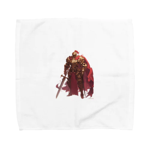 金色の鎧の武将 Towel Handkerchief