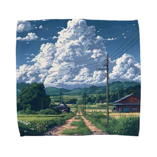 日本の風景シリーズ 001 Towel Handkerchief