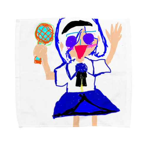 モブがあらわれたちゃん Towel Handkerchief