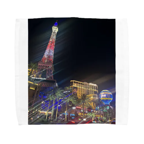 ラスベガス　夜景　カジノ Towel Handkerchief