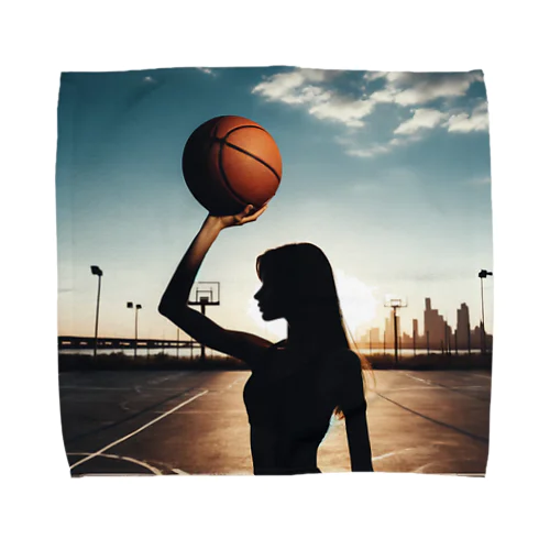 basketgirl 타월 손수건