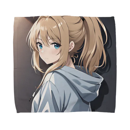 可愛い女の子 Towel Handkerchief