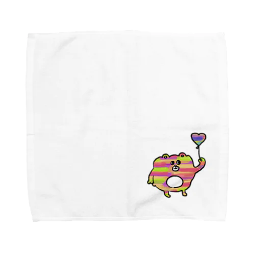 ちぎり取ったLOVE Towel Handkerchief