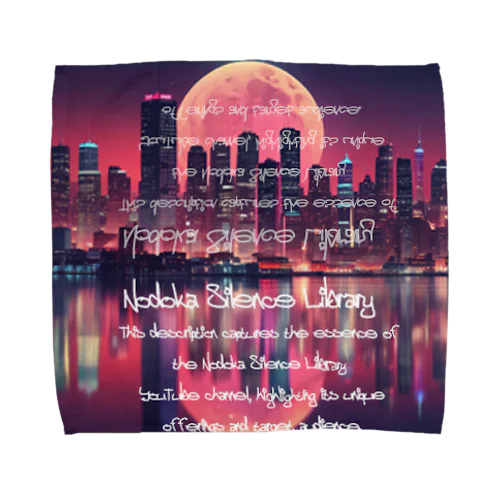 Electro Moon Towel Handkerchief