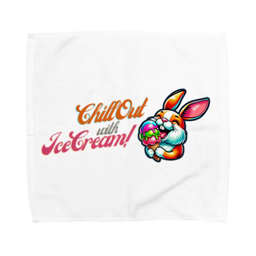 Cihill ウサギ Towel Handkerchief