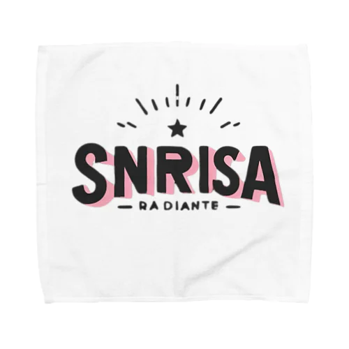 SONRISA RADIANTE Towel Handkerchief