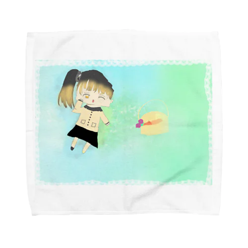 おひるね Towel Handkerchief