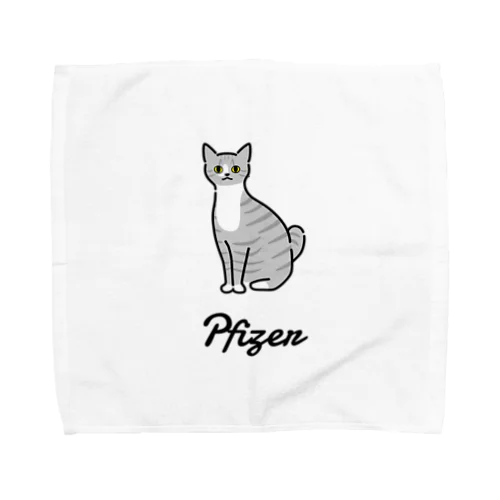 Pfizer Towel Handkerchief