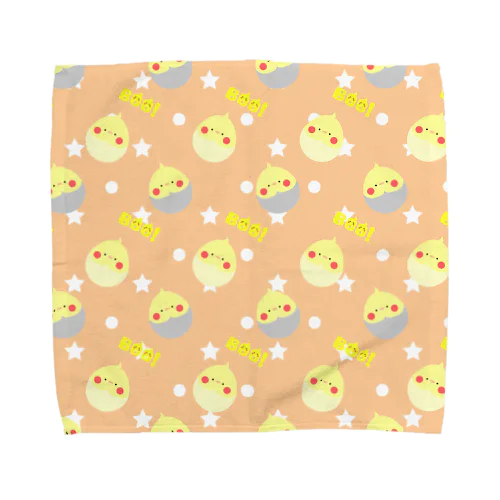 まんまるいんこ　(オカメ　ルチノー×ノーマル) Towel Handkerchief