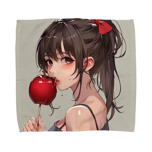 リンゴ飴娘　Tomoe bb 2712 Towel Handkerchief