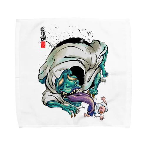 ガゴゼ（元興寺の鬼）　 Towel Handkerchief