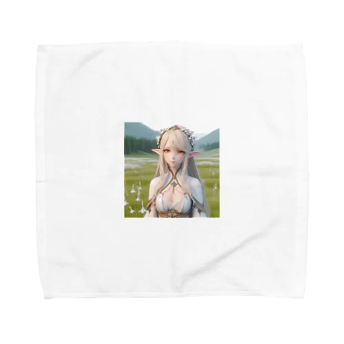 エルフ　美少女 Towel Handkerchief