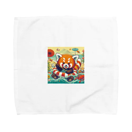 ちょっとやんちゃなレッサーパンダです Towel Handkerchief