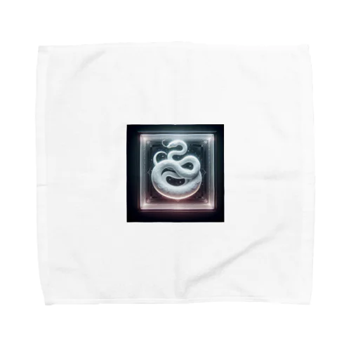 神秘の白蛇 Towel Handkerchief