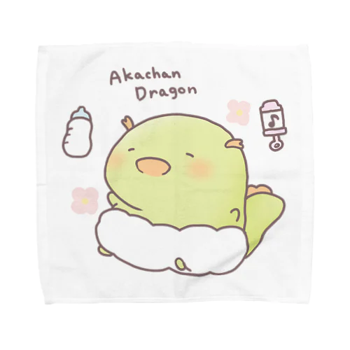 赤ちゃんドラゴンのりゅうちゃん Towel Handkerchief