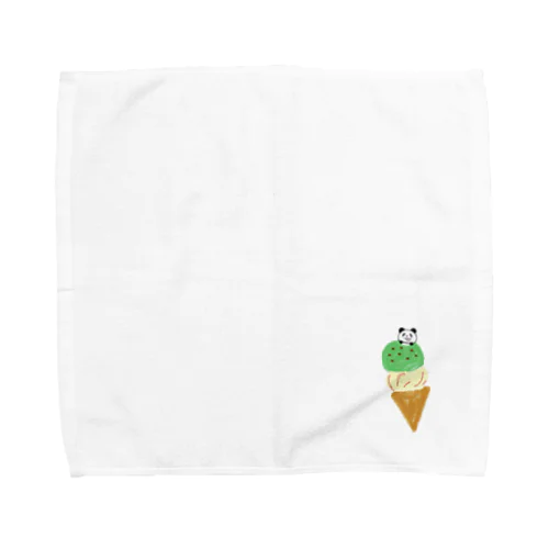 ぱんだくりーむ Towel Handkerchief