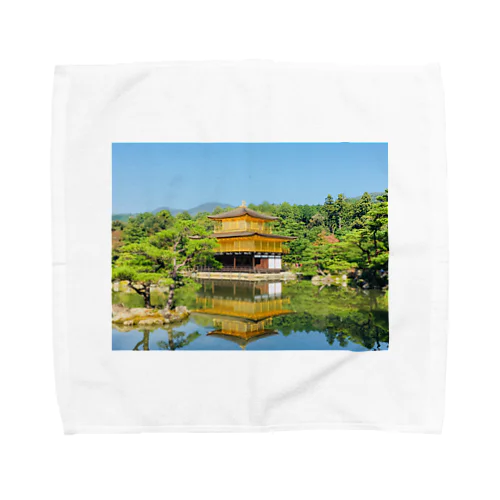 iPhoneの意地『金閣寺』 Towel Handkerchief