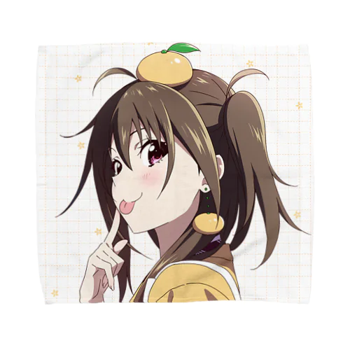 【初】みかハンカチ🍊 Towel Handkerchief