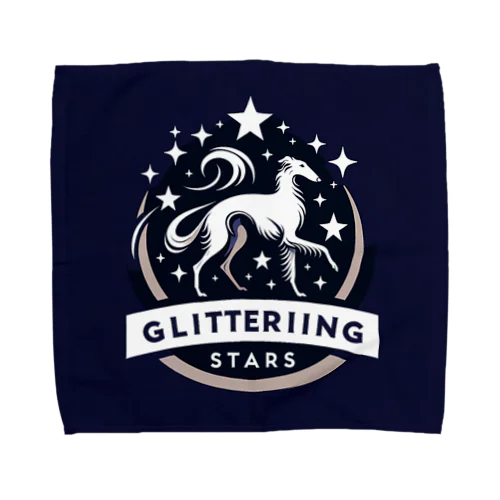 Glittering Stars Towel Handkerchief