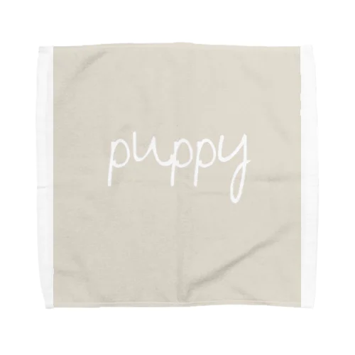  puppy   Towel Handkerchief