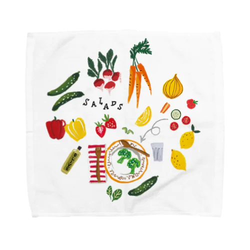 vegetable02 Towel Handkerchief