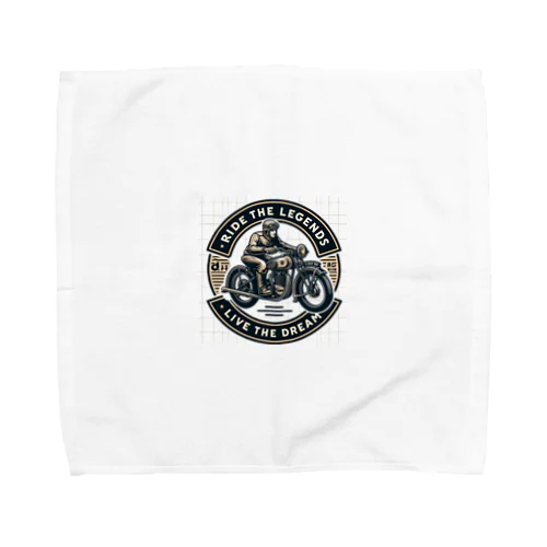 Ride the legends  Towel Handkerchief