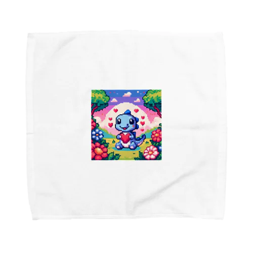 ピクセルアート 恐竜の子ども Towel Handkerchief