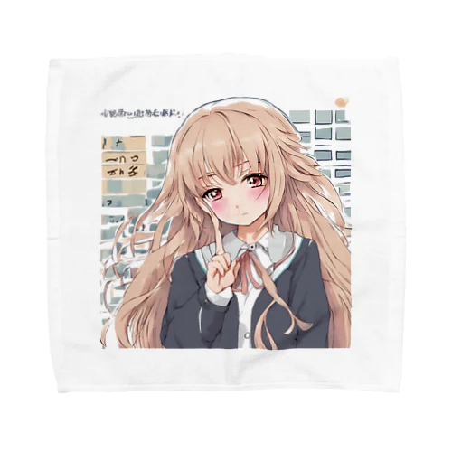 甘えん坊な女性 Towel Handkerchief