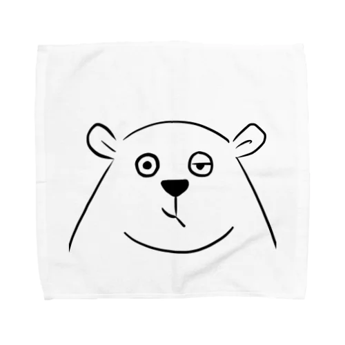 ソウキョクグマ Towel Handkerchief