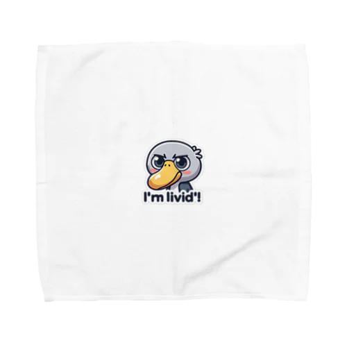 激おこハシビロコウその② Towel Handkerchief