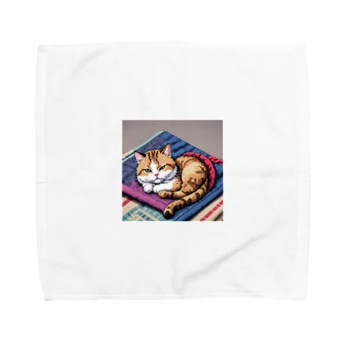 ふてぶてしい猫 Towel Handkerchief